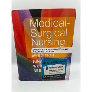 Medical-Surgical Nursing Ignatavicius Workman Rebar 2018 Hardcover 9th Edition